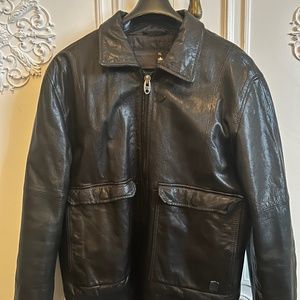 Men’s G-Star leather jacket